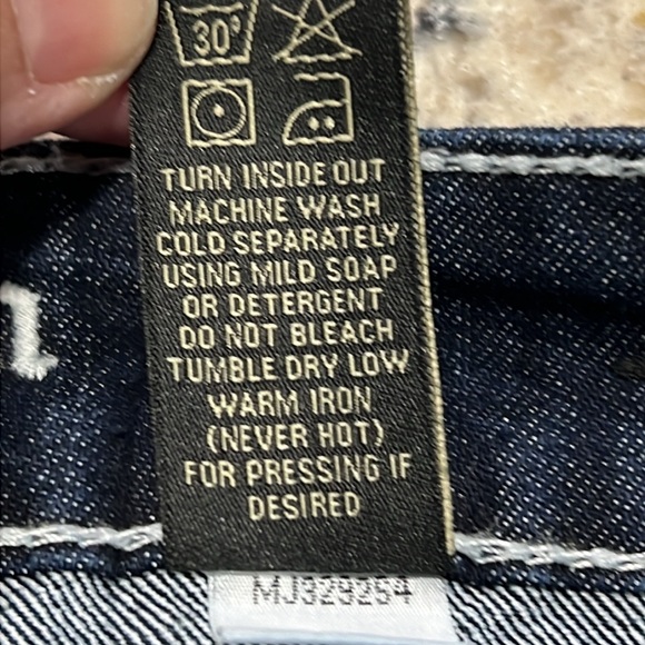 Love Nation Premium Jean, Bootcut, Bling Flap Pockets, Size 6 - Picture 10 of 10